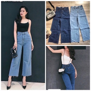 QUẦN JEANS CULOTTES LỬNG (ẢNH THẬT CUỐI)