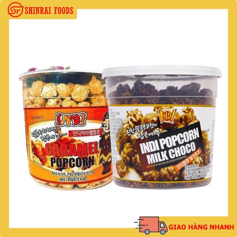 Bắp nổ INDI Hàn Quốc 180g