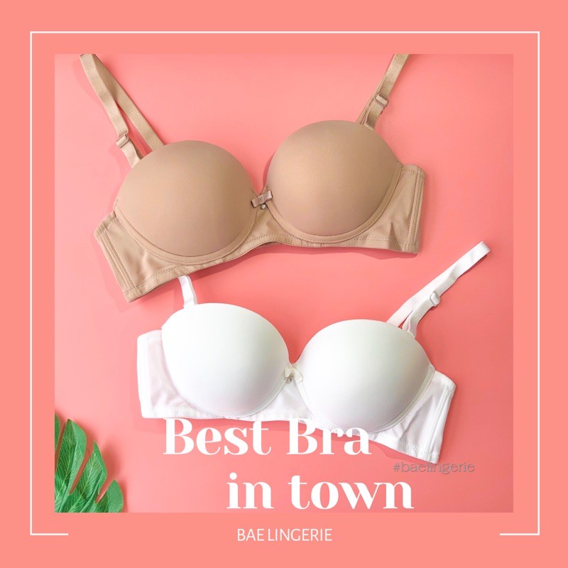 (Đủ size) Áo ngực trơn áo lót cơ bản nâng ngực mút vừa phom chuẩn CHLOE - Bae Lingerie