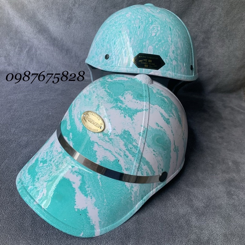 SIÊU  nón bảo hiểm kết nhúng cacbon mẫu mới