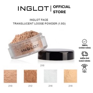 Phấn phủ kiềm dầu Translucent Loose Powder Inglot (1.5g)