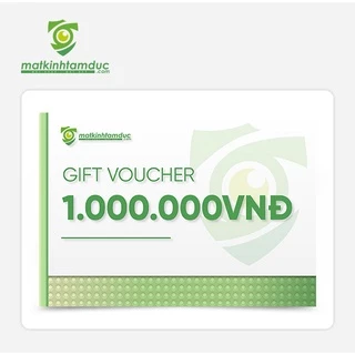 Hồ Chí Minh [Evoucher] Phiếu quà tặng Mắt Kính Tâm Đức 1000K