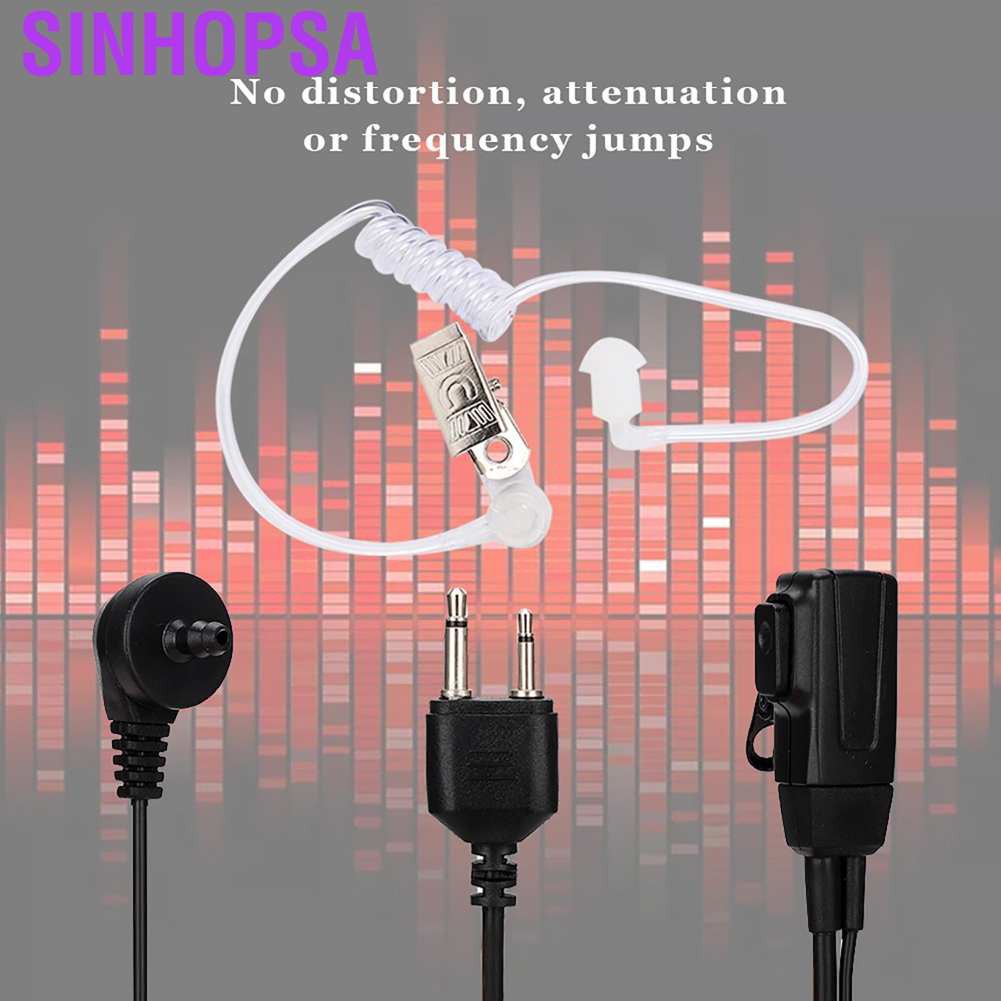 Tai Nghe Sinhopsa 2 Pin Có Mic Cho Bộ Đàm Icom 2-pin