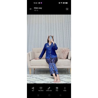 Bộ pịama tay dài
