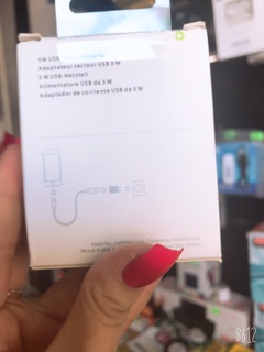 [ GIÁ HỦY DIỆT]Củ sạc dẹt iPhone 5W Zin bóc máy.