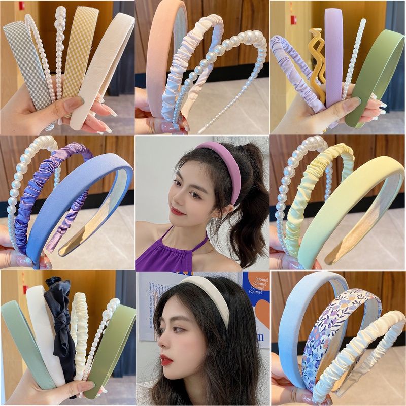 Băng đô tóc cài tóc nhiều màu