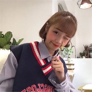 ULZZANG ÁO GILE LEN