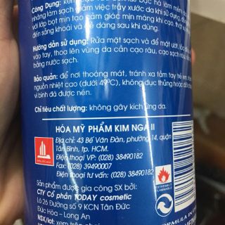 Kem Cạo Râu Berinas 300g