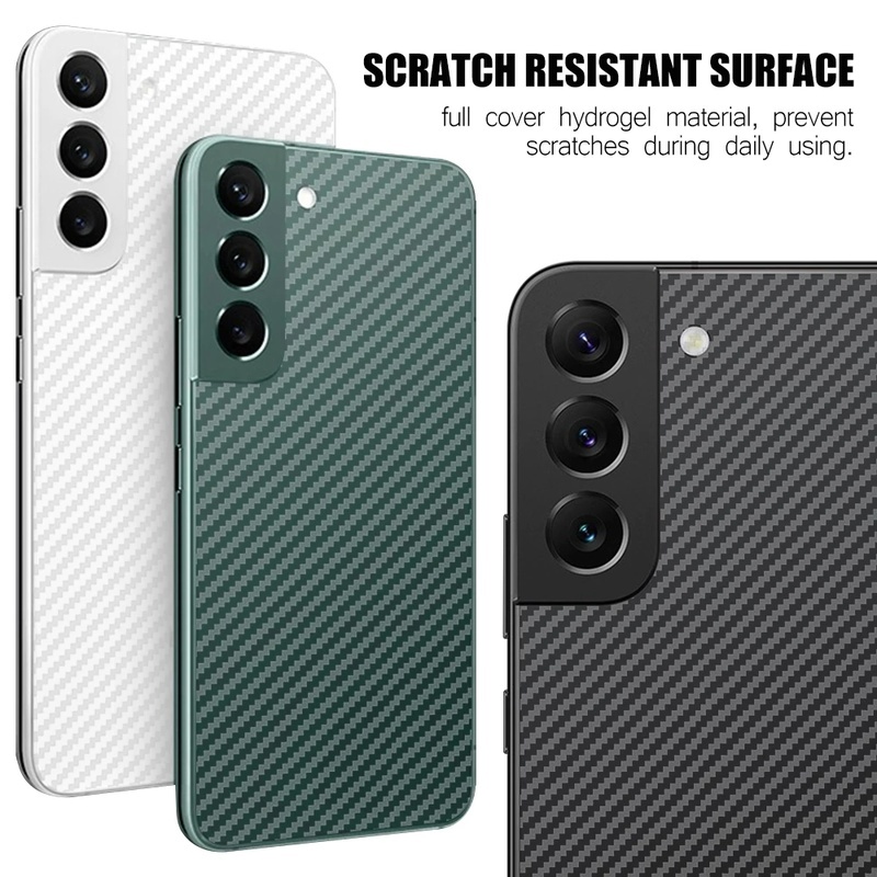 Miếng Dán Lưng Sợi Carbon Cho Samsung S22 Ultra Plus/S22
