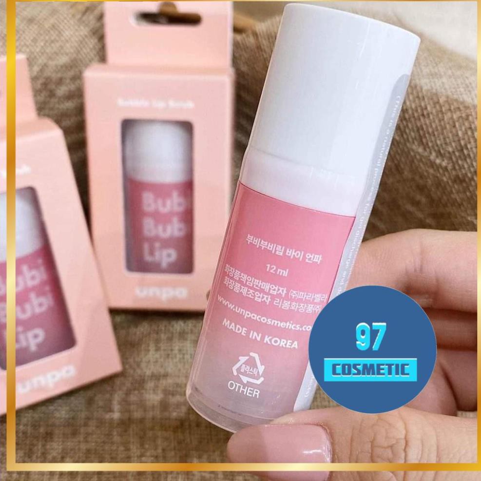 Tẩy da chết môi sủi bọt Bubi Bubi Lip 12ml - 97 COSMETIC | BigBuy360 - bigbuy360.vn