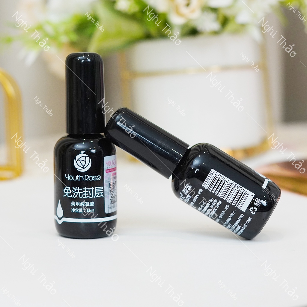 Top hoa hồng chính hãng , sơn top bóng gel 15ml