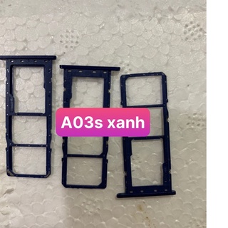 khay sim điện thoại sam sung a03s zin