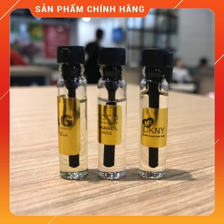 Nước Hoa Nam Nữ Thơm Lâu 2ml - Nước Hoa Mini Cực Thơm Full Box