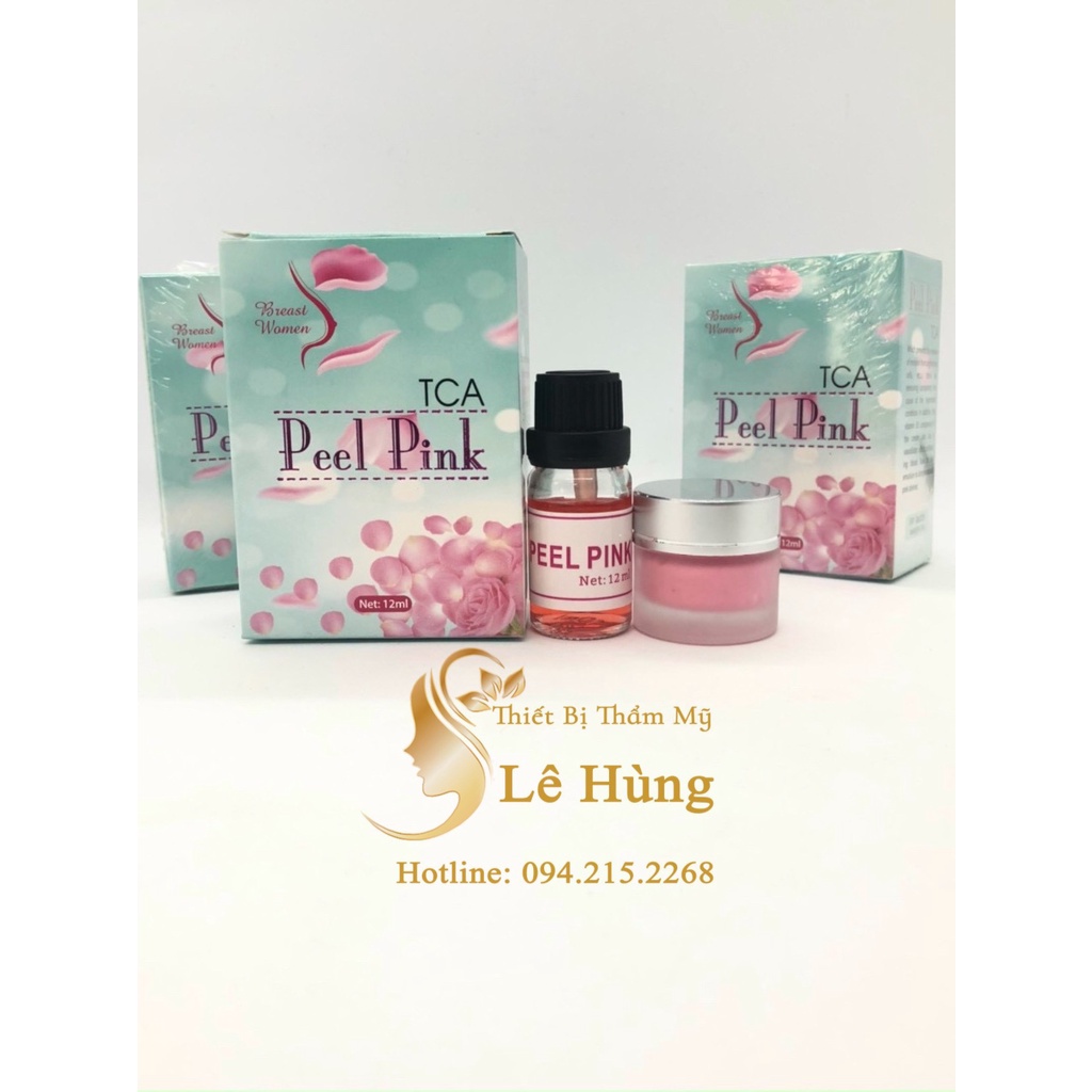 PEEL PINK TCA Hồng Nhũ Hoa  - Peel thâm nách, nhũ hoa, bẹn, mông...chuyên dùng cho spa và TMV hàng mới nhất 2022