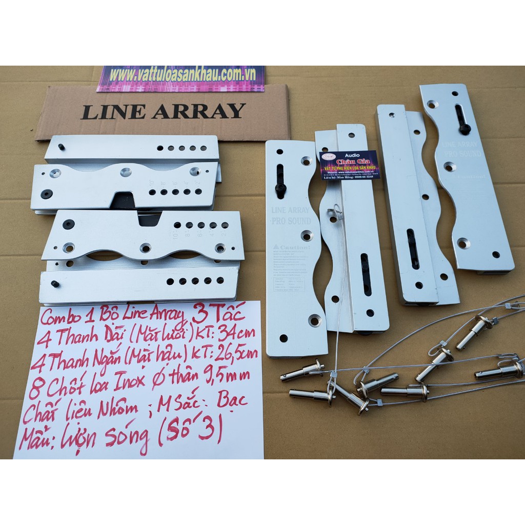 Nẹp loa array, line array 3T 1 bộ Audio Chau Gia - 3T số 3