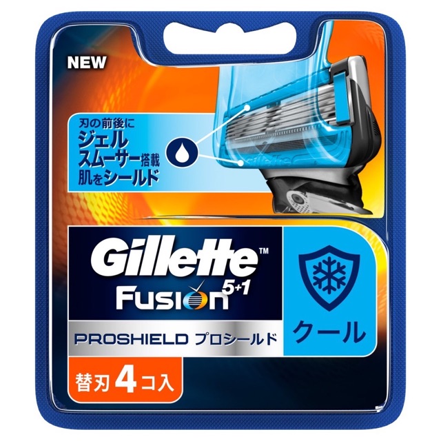 Lưỡi dao thay thế Gillette Fusion Proshield nội địa nhật bản