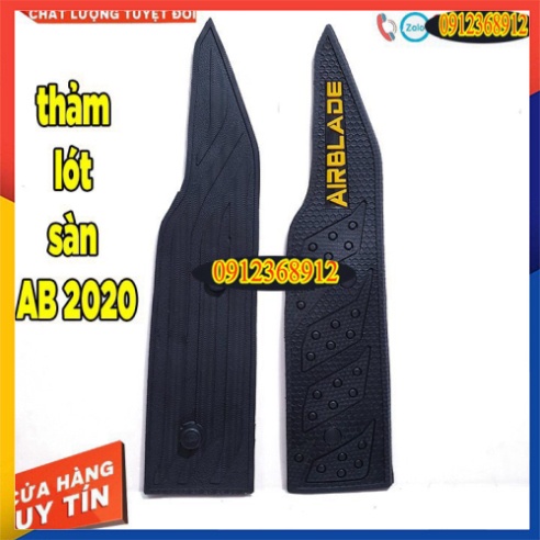 THẢM ĐỂ CHÂN CAO SU THAILAND CHO AB 2020 (AIRBLADE)