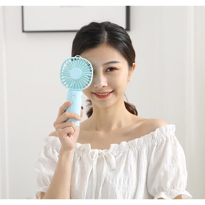 Quạt mini tích điện cầm tay 3 chế độ