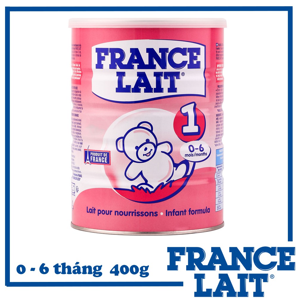 Sữa bột France Lait lon 400g