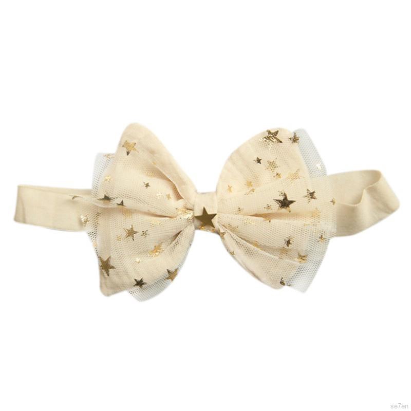 Băng đô chất liệu cotton thiết kế dễ thương cho bé gái