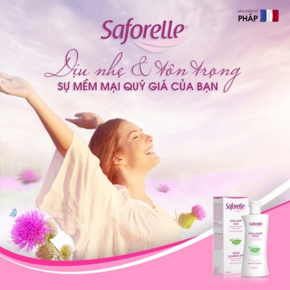 Dung dịch vệ sinh phụ nữ Saforelle 100ml