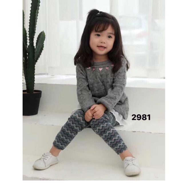 Set bộ áo len cách điệu quần legging | BigBuy360 - bigbuy360.vn