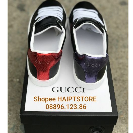 Giày Gucci Ace Sneaker Black/White Nam/Nữ [Chính Hãng - FullBox] HAIPTSTORE Uy Tín " : ; '