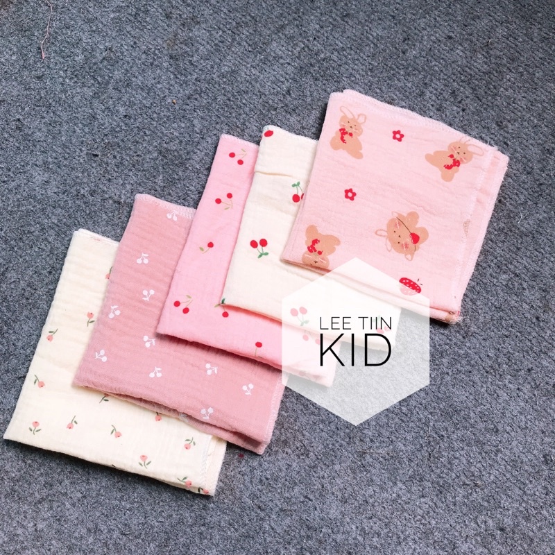 Khăn sữa xô muslin ogarnic cao cấp, mềm mịn, thấm hút tốt cho bé