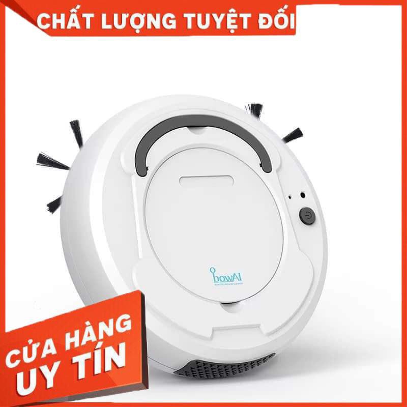 [XẢ KHO+FREE SHIP] Rô bốt hút bụi lau nhà,tự động lau nhà hút bụi, cảm biến tránh né vật cản, tự động tìm bụi bẩn