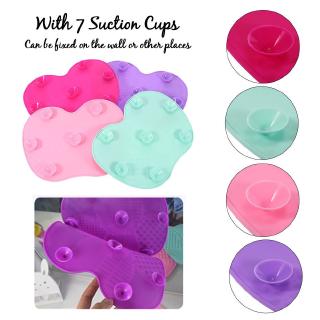 1 Miếng Silicone Vệ Sinh Cọ Trang Điểm