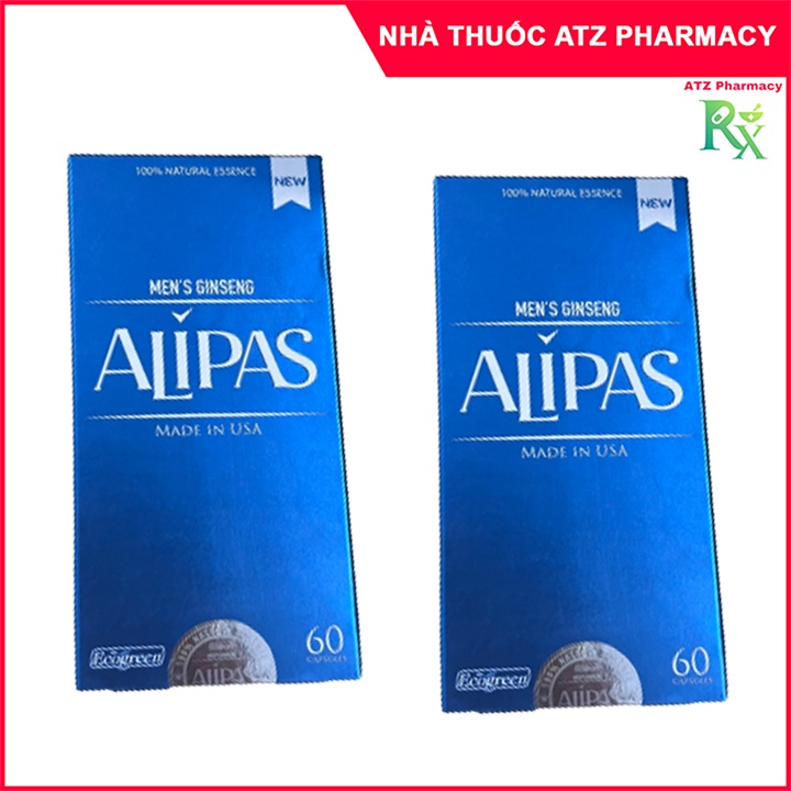 Viên Uống Sâm ALIPAS - Cải Thiện Tình Trạng Vô Sinh - Hộp 60 viên - ATZ