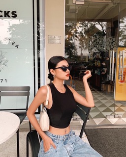 ÁO CROP CHÉO LƯNG (KÈM CLIP)