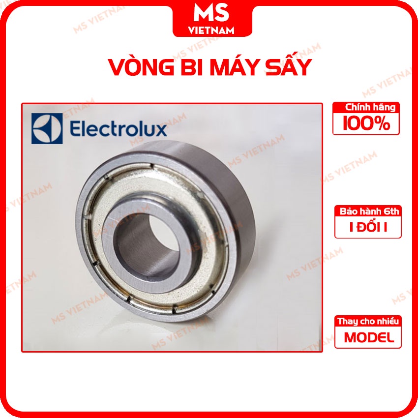 Vòng bi máy sấy Electrolux Dùng cho các model EDV605, 705, 6051, 7051, 6552, 7552 - MS PLUS