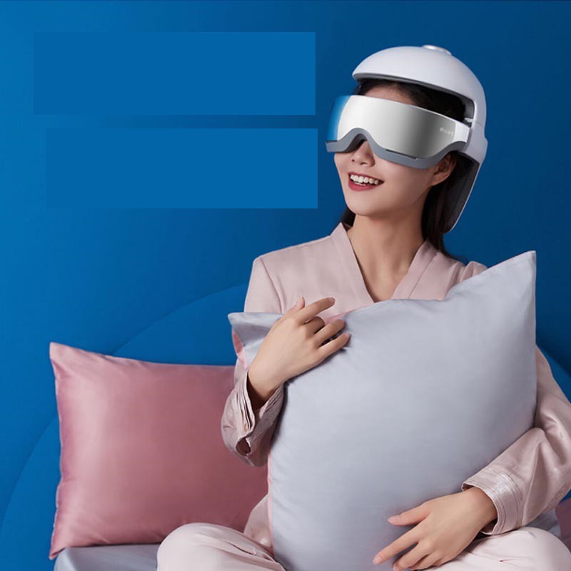 Xiaomi MOMODA Mũ bảo hiểm mát xa thông minh Đầu mắt Cổ 3 trong 1 Cơ 4 chế độ Điều khiển ứng dụng-BH3 tháng