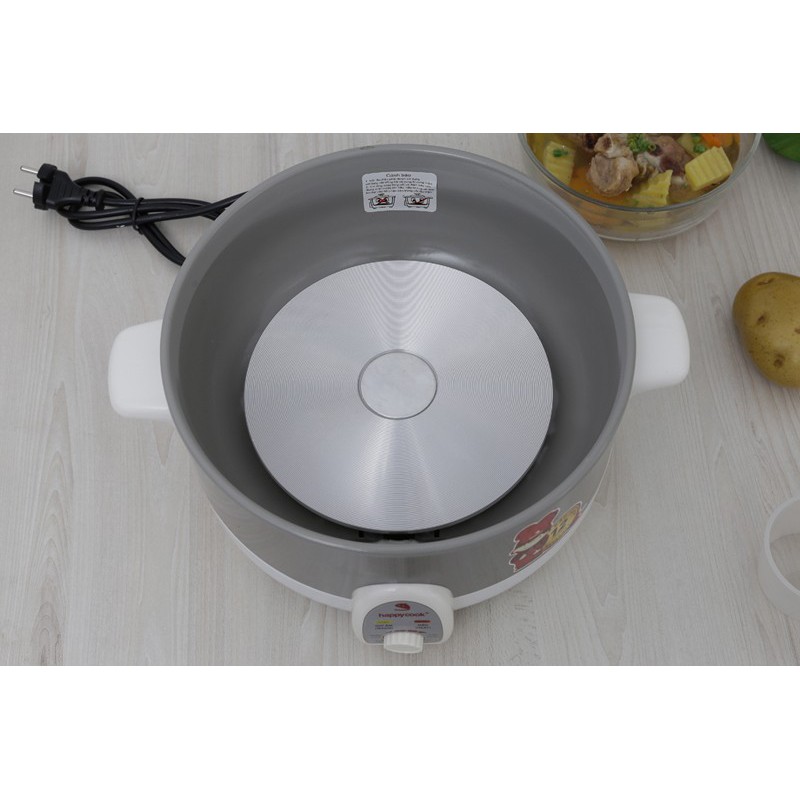 NỒI LẨU ĐIỆN HAPPYCOOK CÓ XỬNG HCHP-350ST 3.5 LÍT