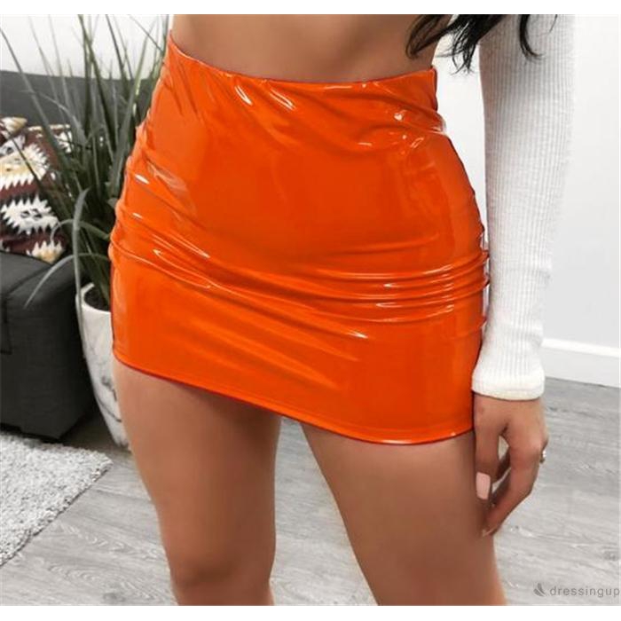 Chân váy da bó sát quyến rũ cho nữ