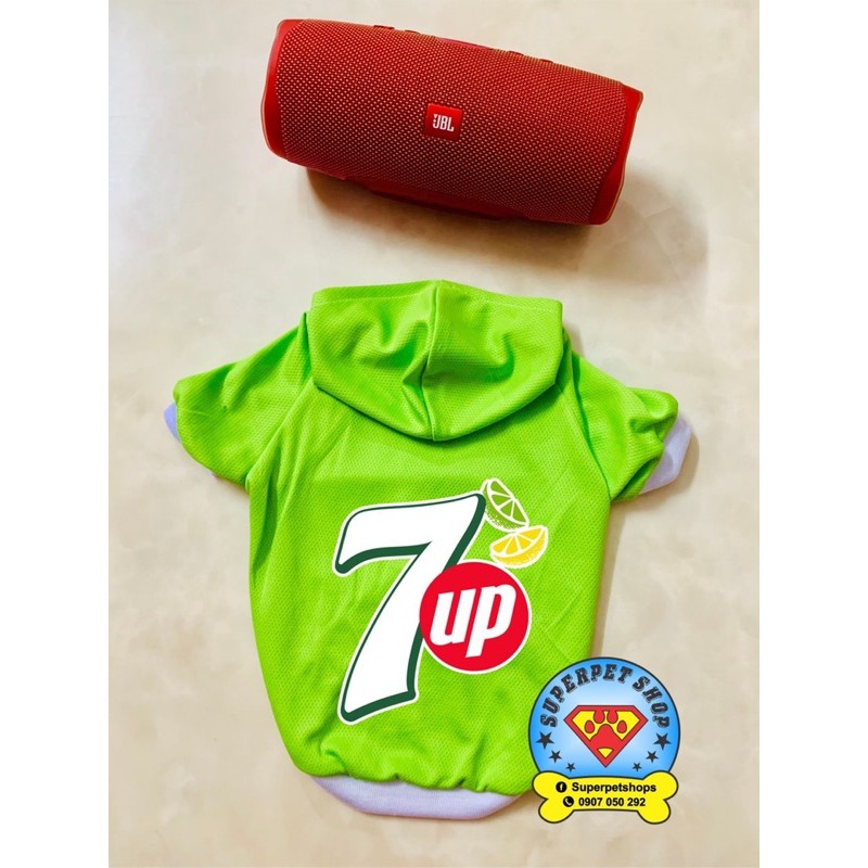 ÁO THÚ CƯNG LOGO NƯỚC NGỌT 7UP SIÊU XINH GIÁ RẺ