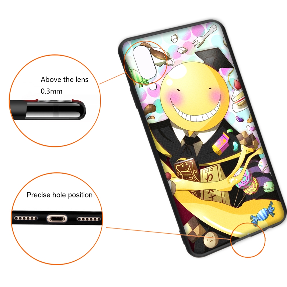 Ốp Điện Thoại Mềm Hình Lớp Học Ám Sát Cho Realme 2 3 5 Pro 5i Q X X2 Xt Lite