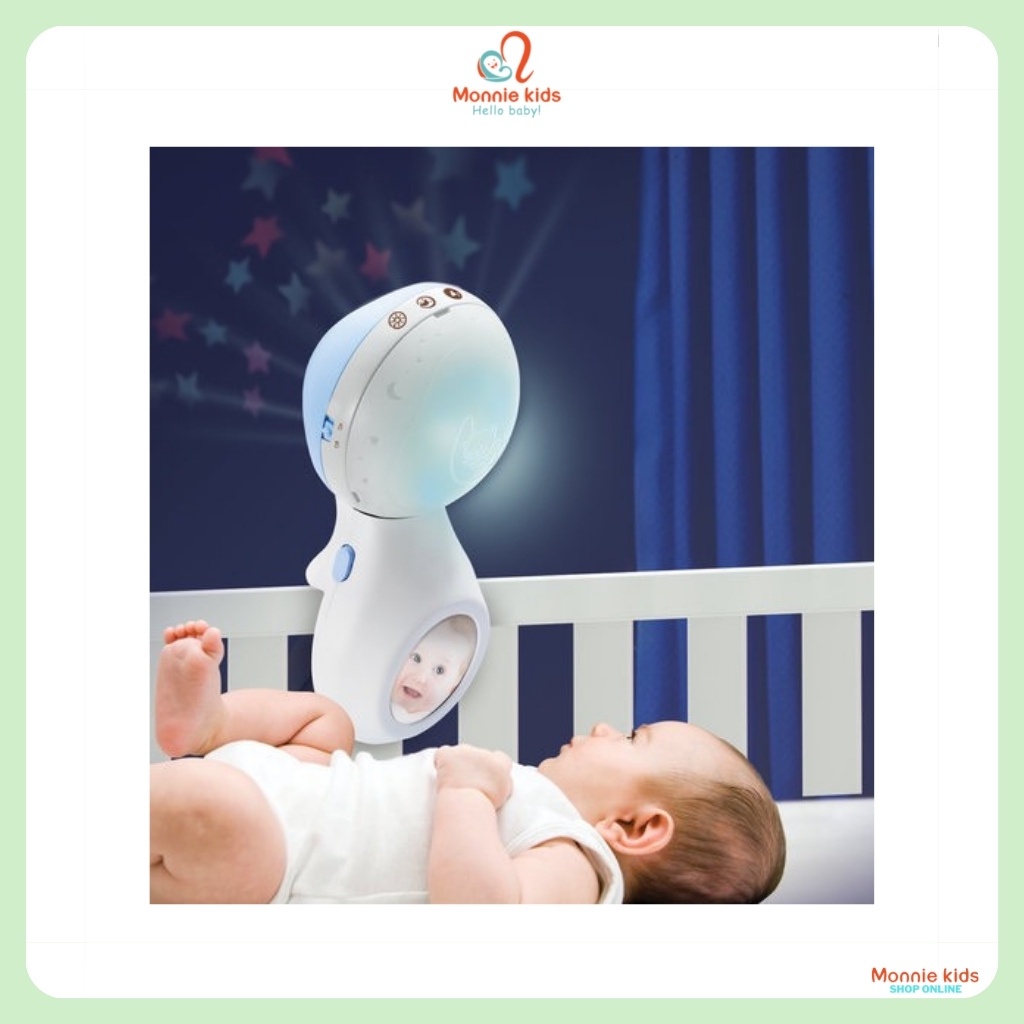 Đồ chơi treo nôi cũi phát nhạc cho bé Infantino 0M+, treo nôi kích thích thị giác - Monnie Kids