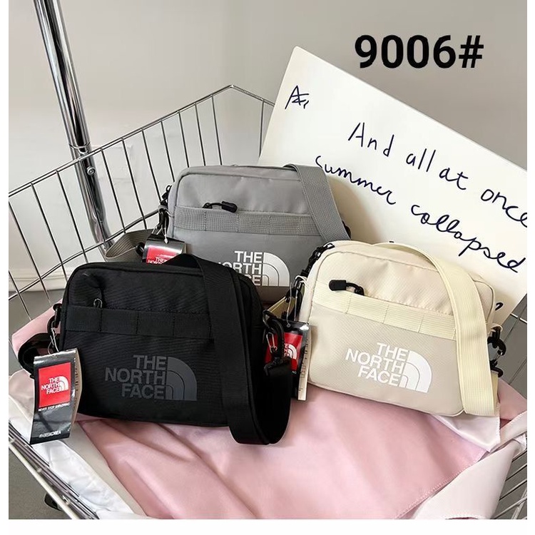 The North Face Túi đeo Chéo Nam Hàn Quốc Cặp đôi Nylon Túi Vuông Nhỏ