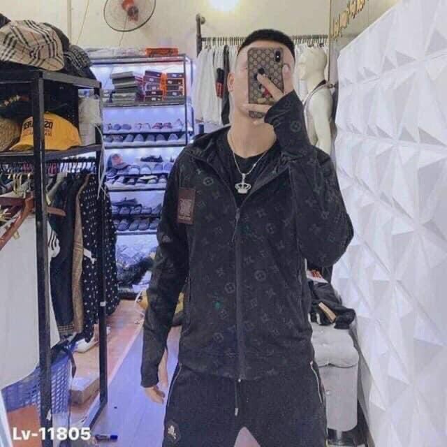 Áo khoác chống nắng nam/nữ LV vân nổi chất vải umi dày dặn có mũ vải mềm mát thoáng khí cao cấp MINFASHION