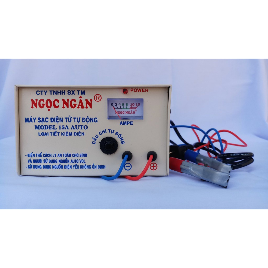 Máy sạc bình điện tử 15A