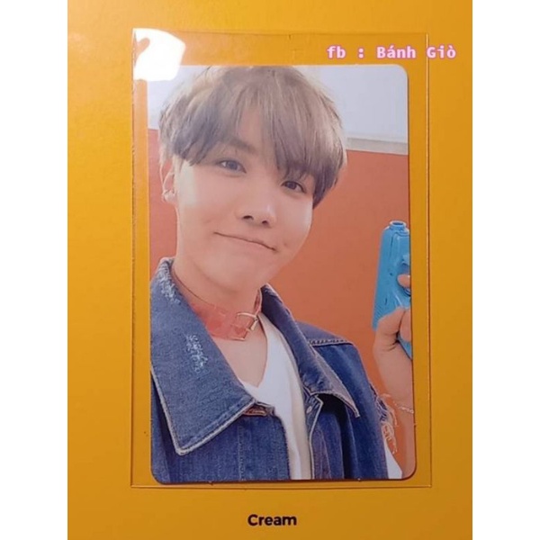 Card Jhope, Mess Jimin Butter Cream BTS hàng chính hãng