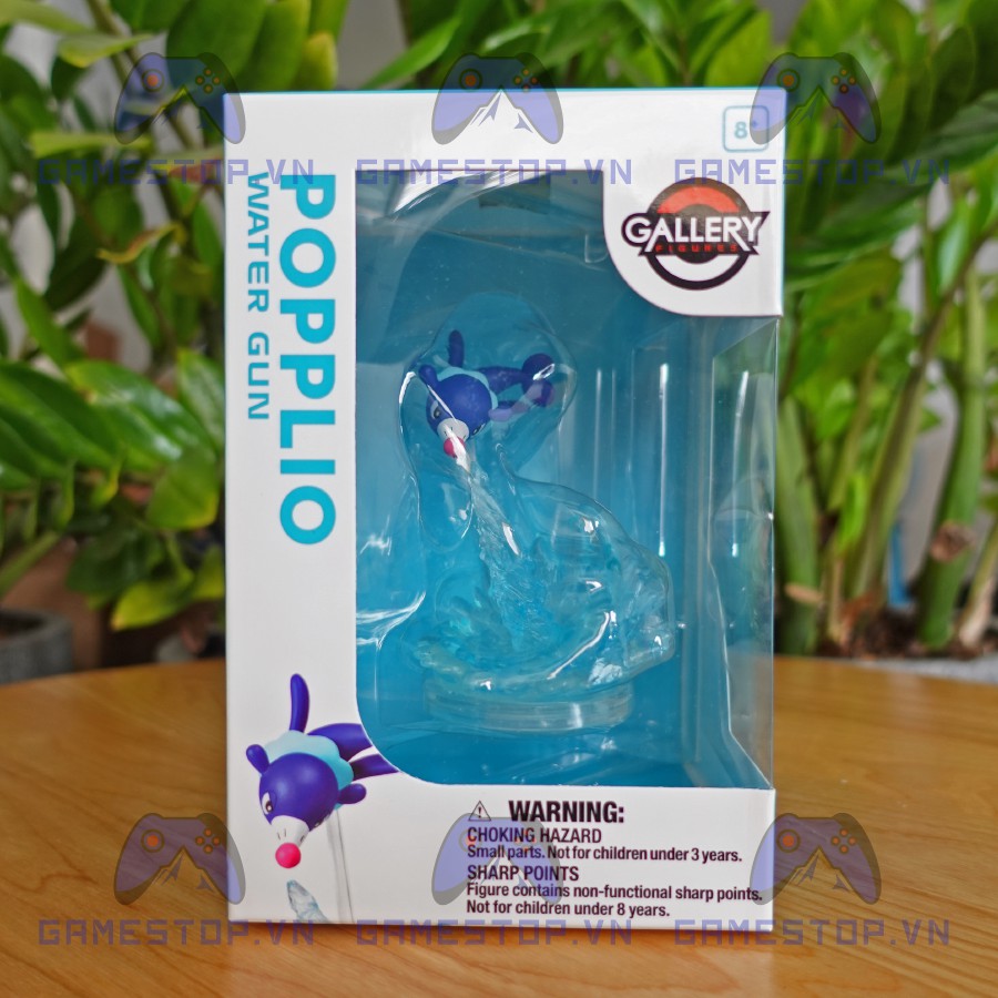 Mô hình Pokemon Popplio/Ashimari 10CM Water Gunnn Gallery Nhựa RESIN TỪ MỸ Pokemoncenter GAL09