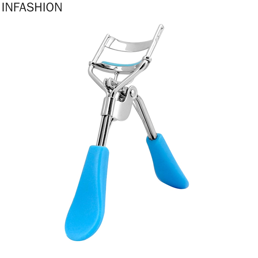 [Hàng mới về] Dụng cụ bấm cong mi bằng thép không gỉ chống trượt 2 màu tùy chọn