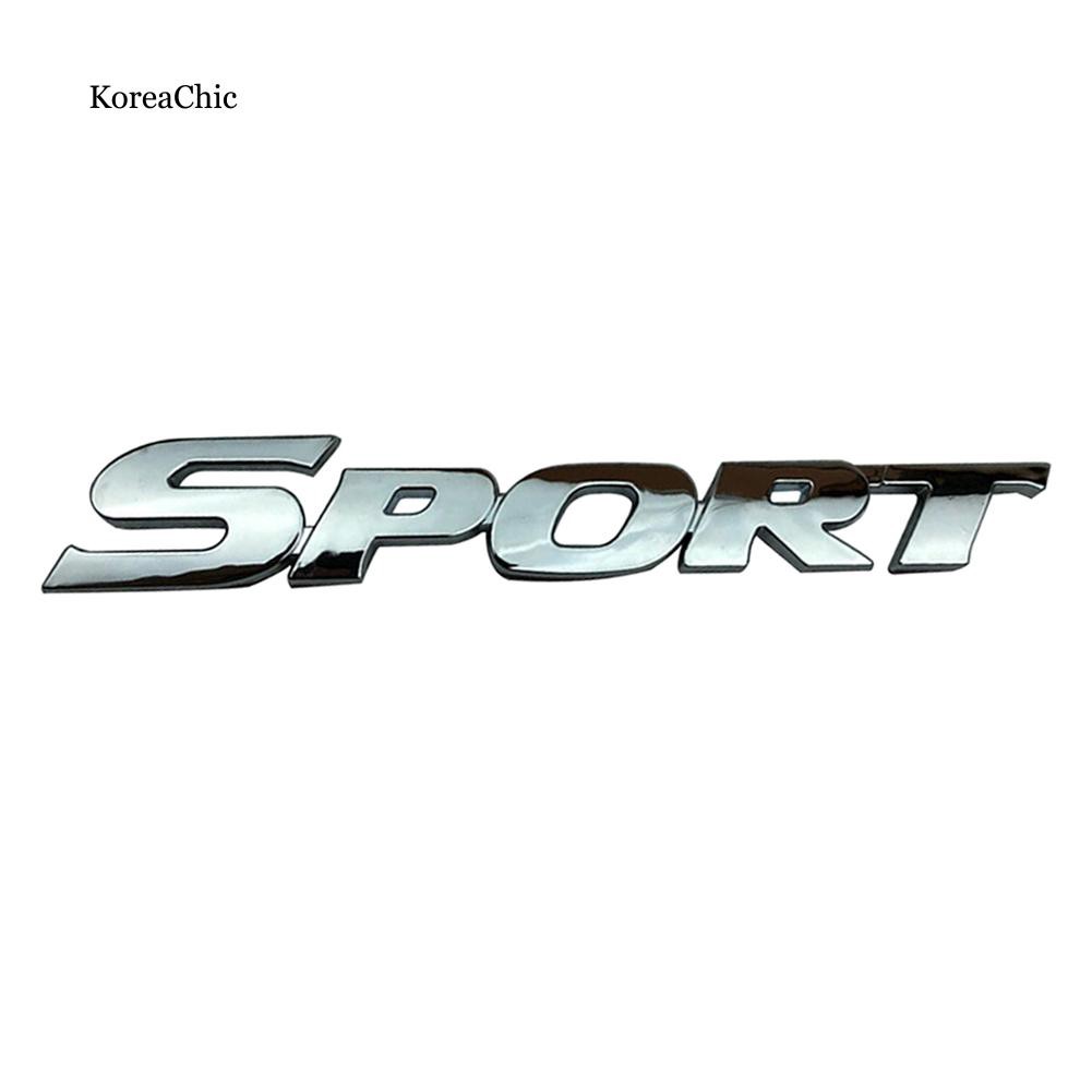 Nhãn dán xe hơi chữ SPORT
