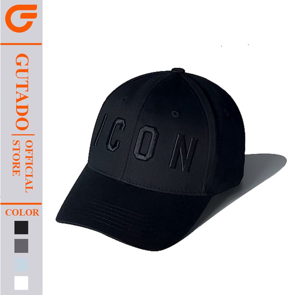 Mũ lưỡi trai Nón kết thêu chữ ICON Gutado phong cách Ulzzang form unisex nam nữ