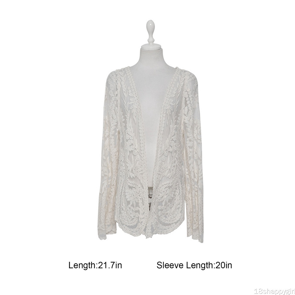 Áo khoác cardigan dài tay thêu họa tiết xinh xắn dành cho nữ
 | BigBuy360 - bigbuy360.vn