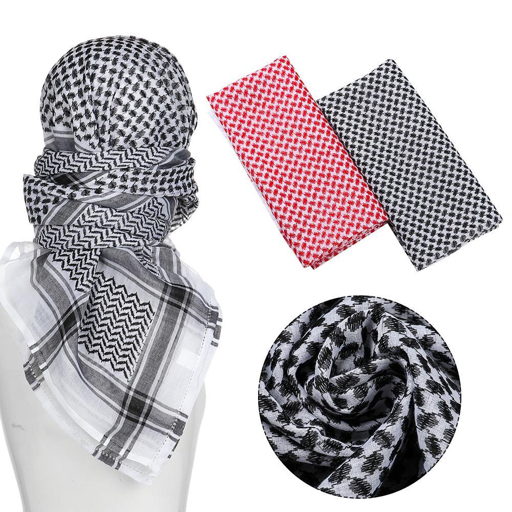 Khăn Choàng Cổ Vuông Hóa Trang Ả Rập Kafiya Keffiyeh