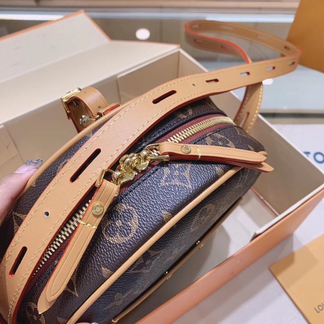 LV tròn bản da thật